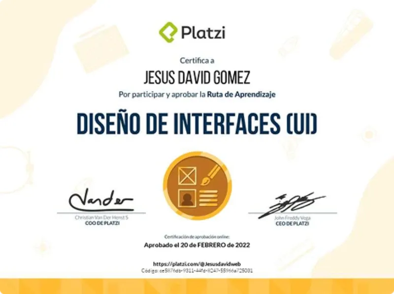 Diplomatura en Diseño de Interfaces (UI)